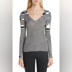 SOLD - Missoni SPACE DYE KNIT SWEATER (nwot) Size it 40 / us 4